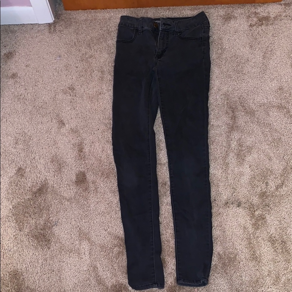 Black American Eagle Jeggings